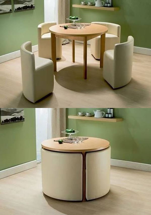 20 Compact Tables and Chairs That Maximize Limited Space