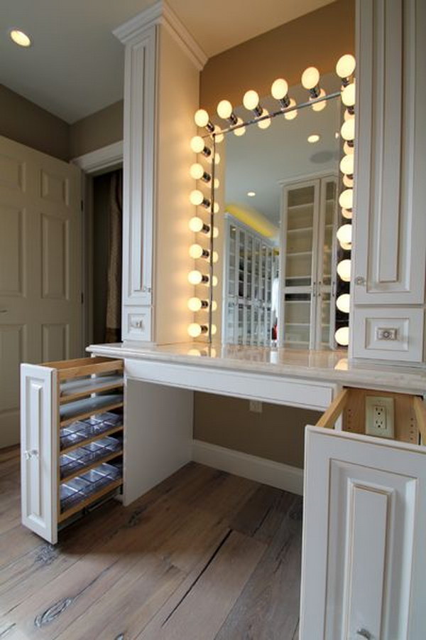 25 Awesome Makeup Vanity Ideas