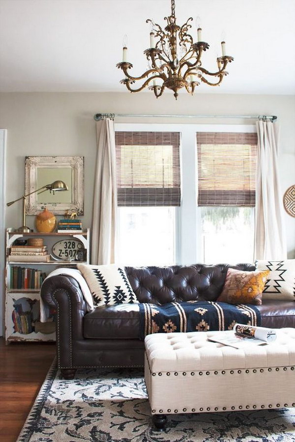 30 Pretty Rustic Living Room Ideas
