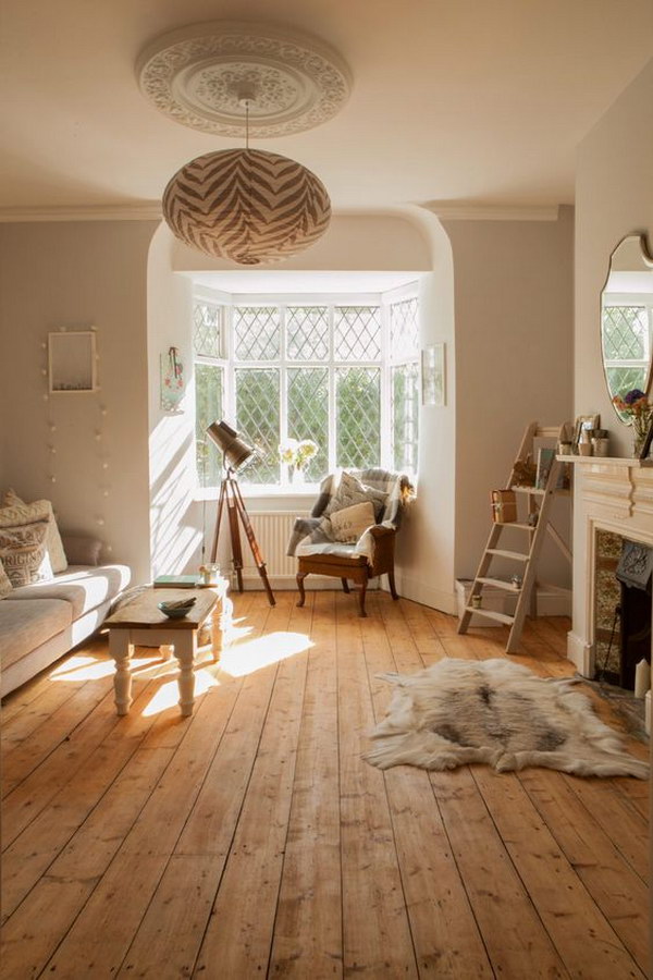30 Pretty Rustic Living Room Ideas