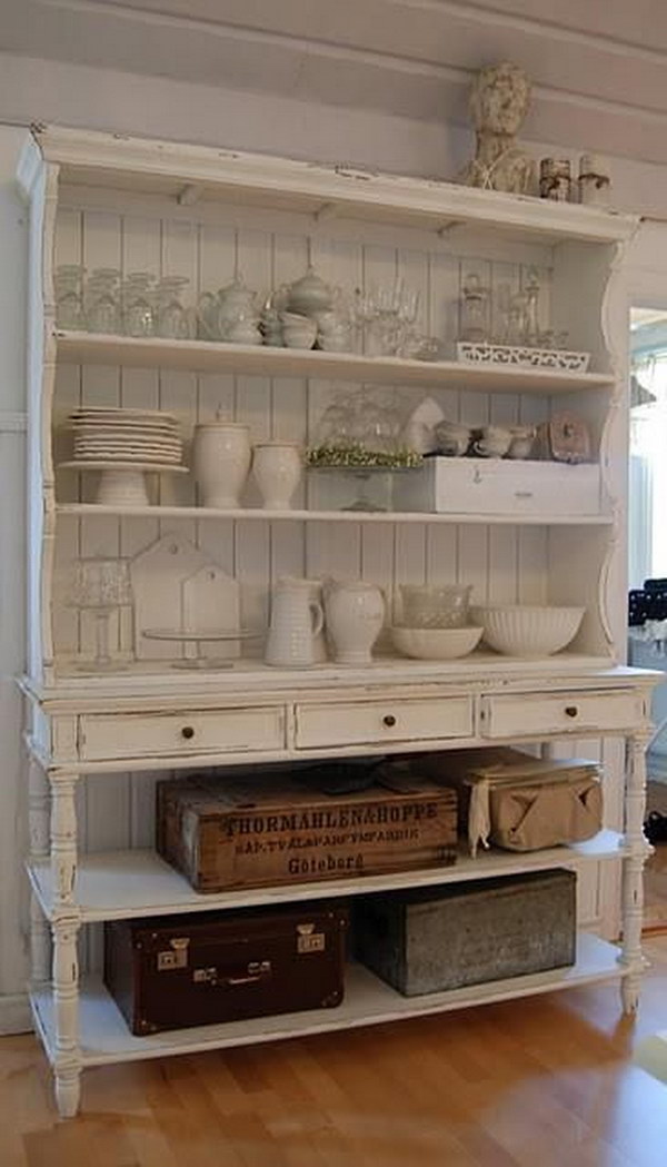 47 Awesome Shabby Chic Kitchen Designs