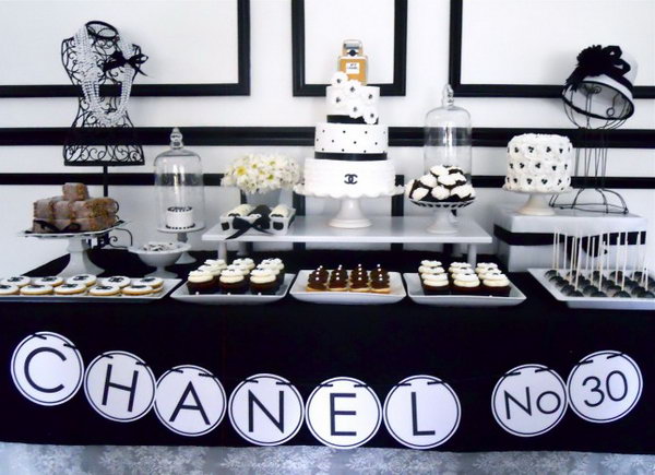 16 Creative 30th Birthday Party Ideas and Decors