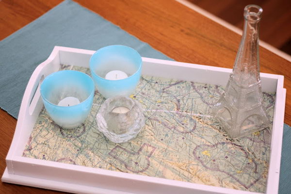 25 DIY Map Crafts for Gifts and Home Decor