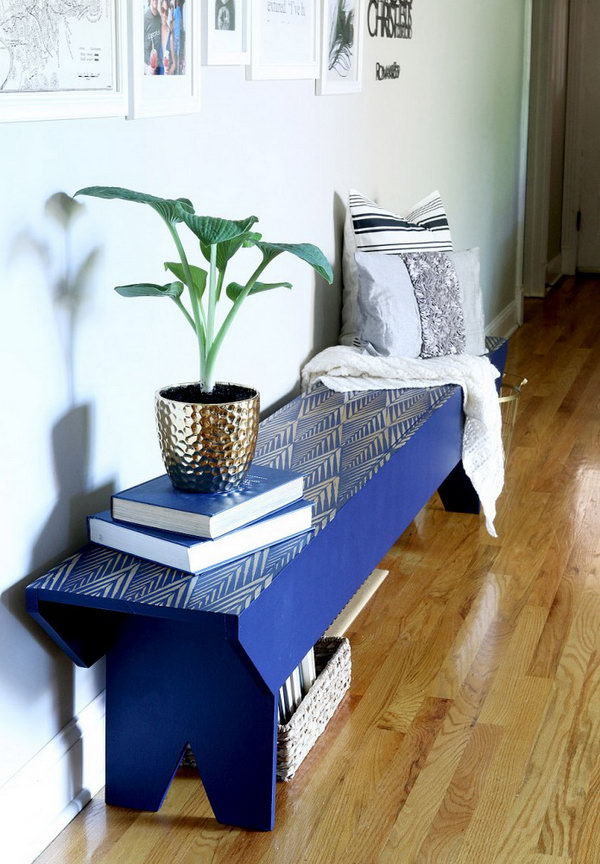 20 DIY Stencil Ideas & Tutorials for Home Decor