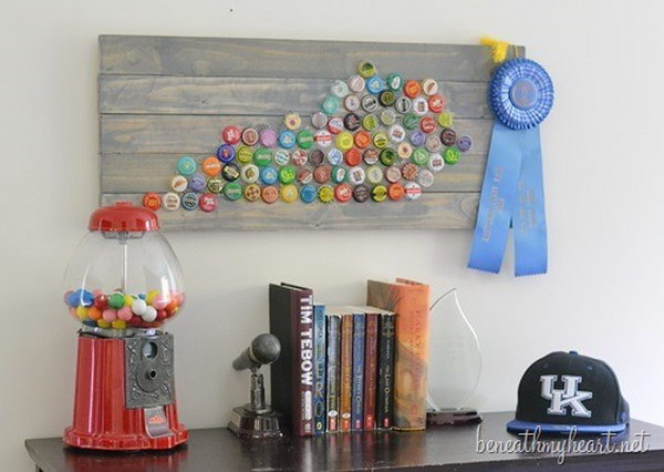 25 Creative DIY Projects Using Bottle Caps
