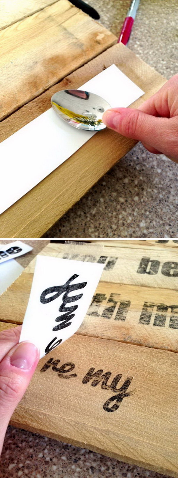 26 Easy DIY Projects for Transferring Image to Wood