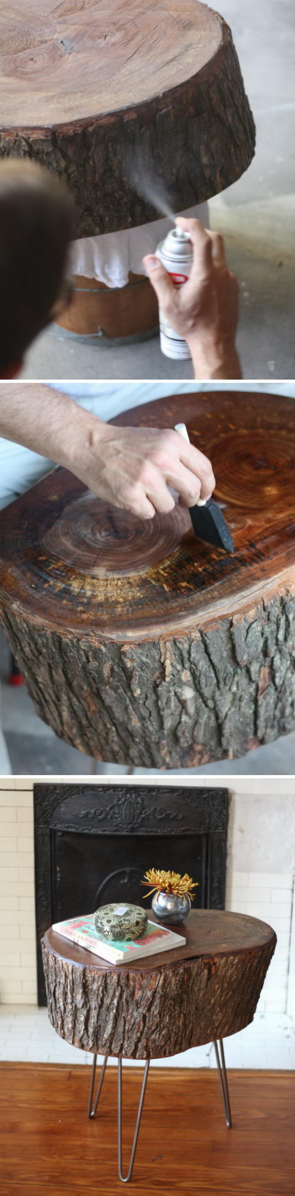 20 Creative Tree Stump DIY Ideas