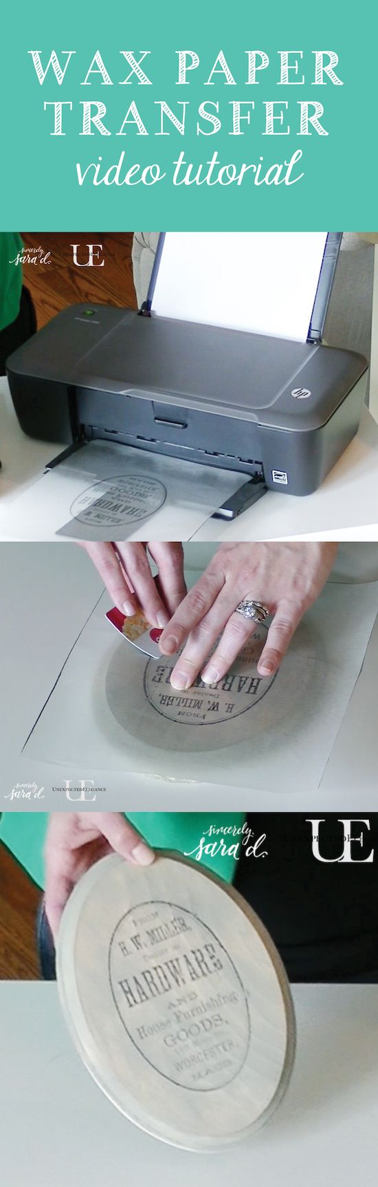 26 Easy DIY Projects for Transferring Image to Wood