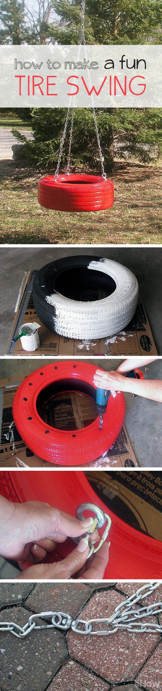 25 DIY Ideas & Tutorials to Repurpose Old Tires