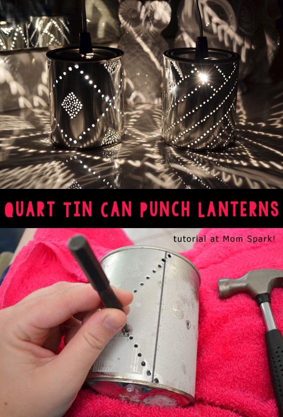 20 Awesome Ideas & Tutorials for Upcycling Tin Cans