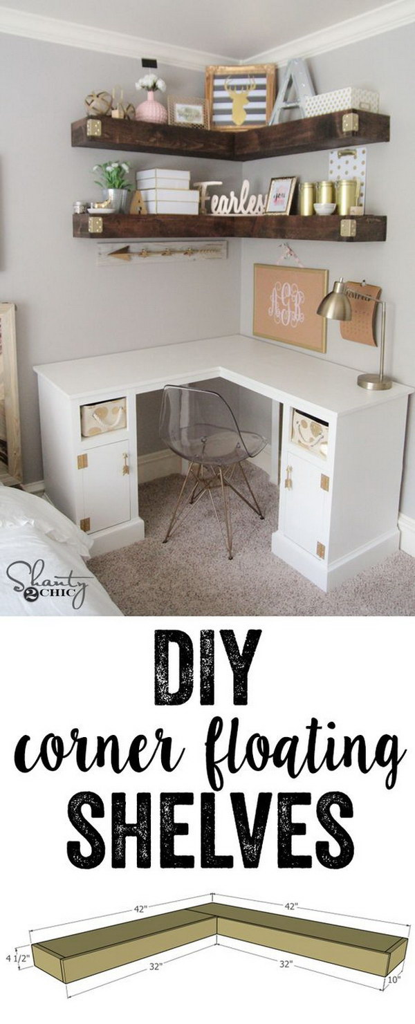 40 Stylish DIY Shelves With Lots of Tutorials