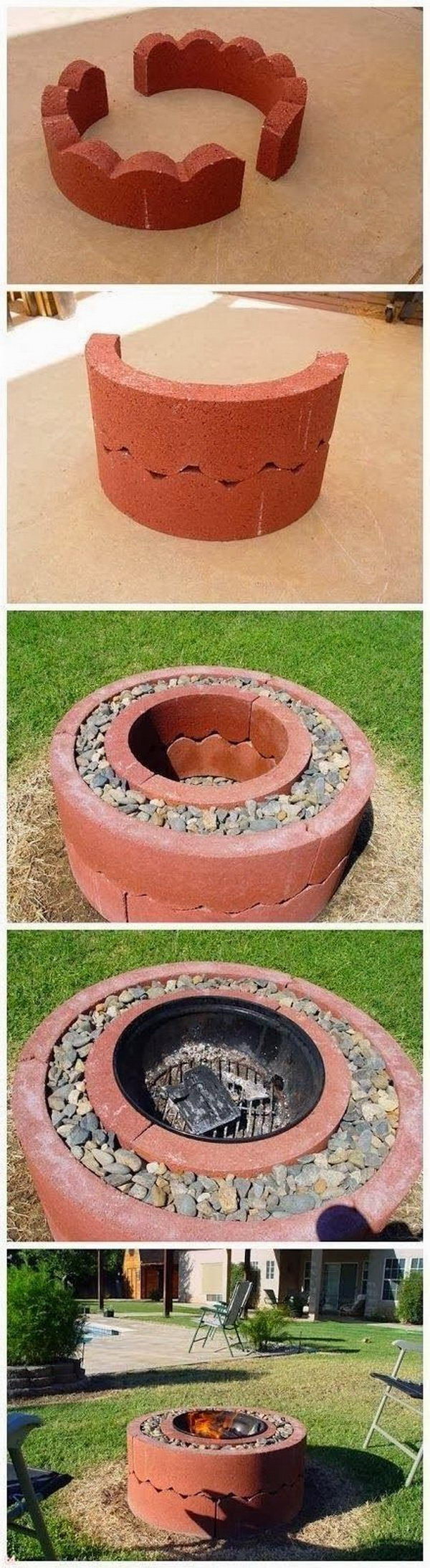 27 DIY Fire Pit Ideas & Tutorials for Your Backyard
