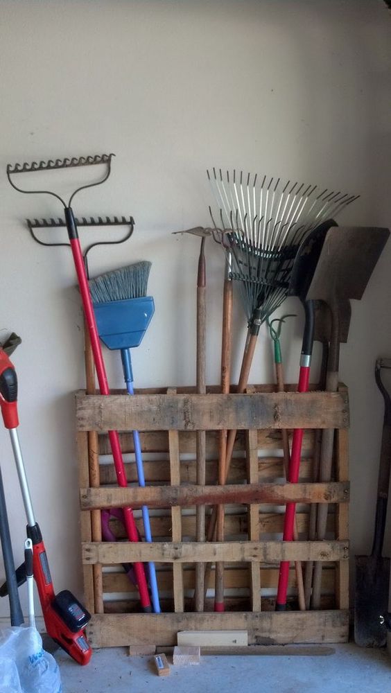 25 Awesome DIY Storage Ideas for Your Garden