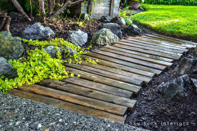 16 Amazing DIY Garden Paths And Walkways