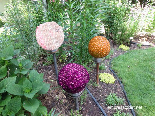 16 Homemade Garden Crafts You Will Love