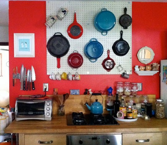 9 Kitchen storage ideas: How to Make Your Own Pot Rack