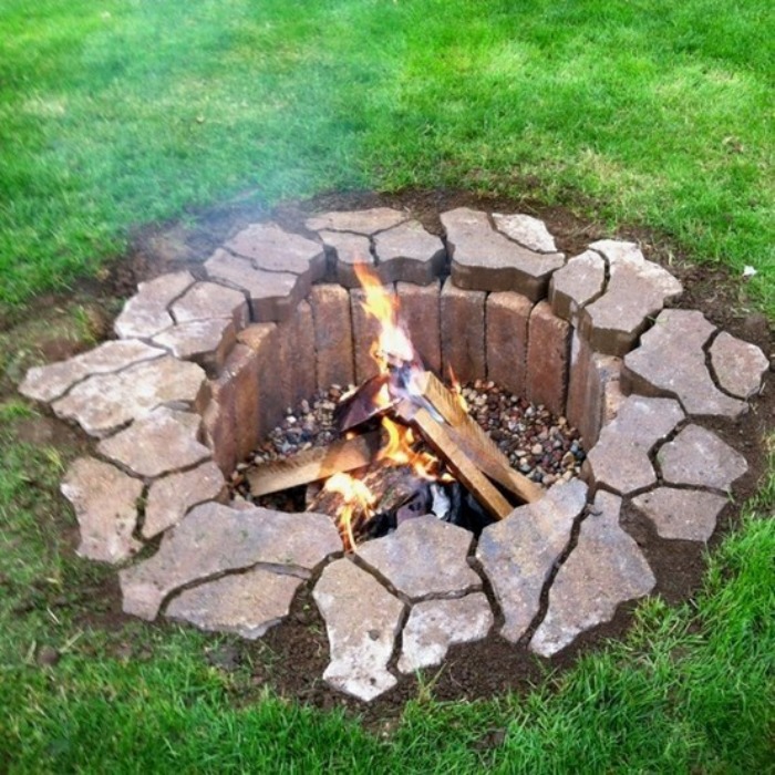 17 DIY Fire Pit Ideas for Your Backyard
