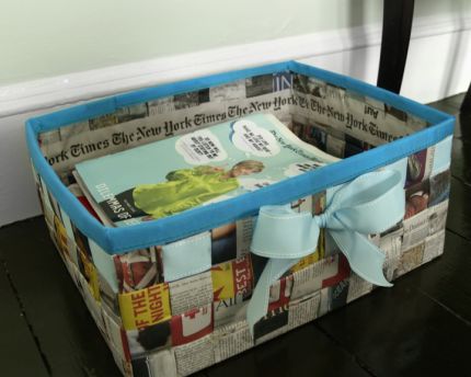 22 DIY Storage Bins, Baskets & Boxes