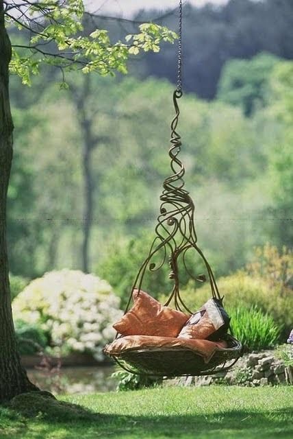 33 Gorgeous DIY Garden Swing Ideas