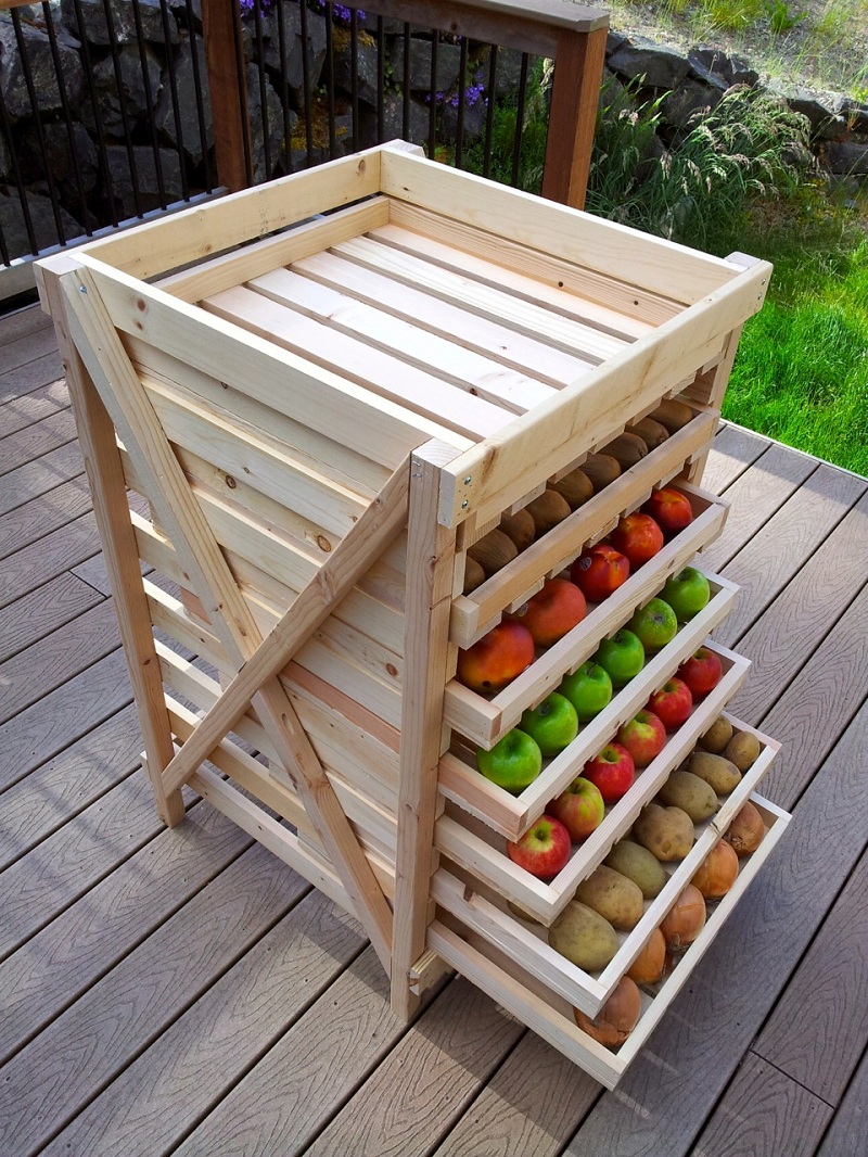 10 DIY Fruit Storage Ideas for Better Kitchen Organization
