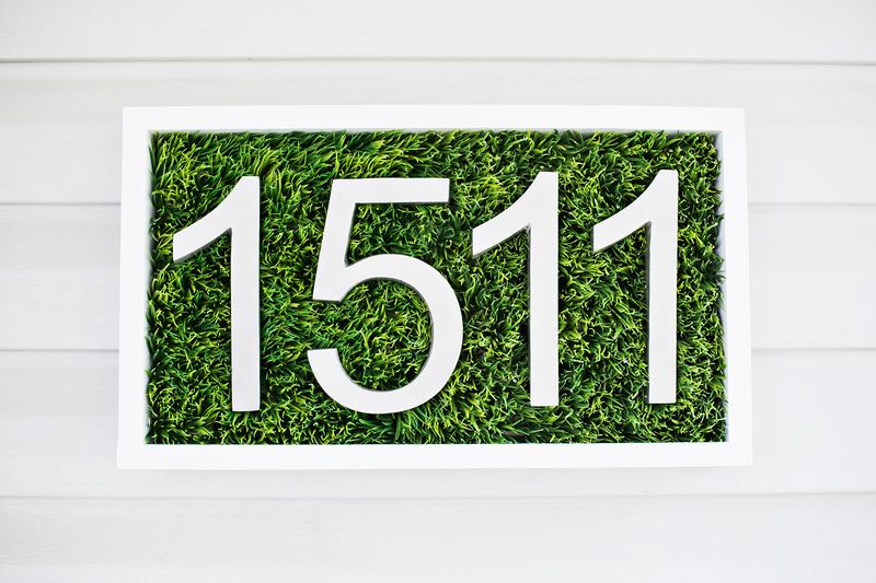 15 Creative Ways to Display Your House Number