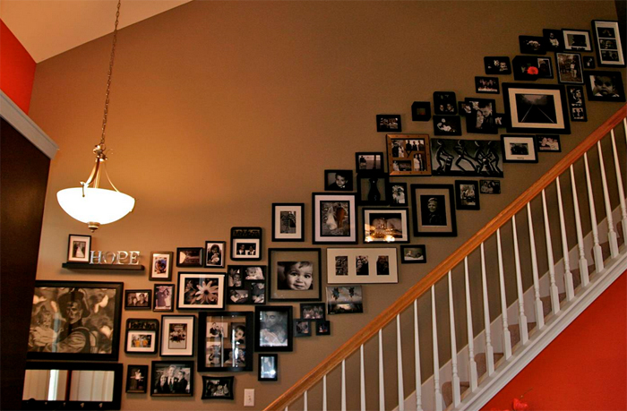 8 Lovely Ways to Display Photos On Your Walls