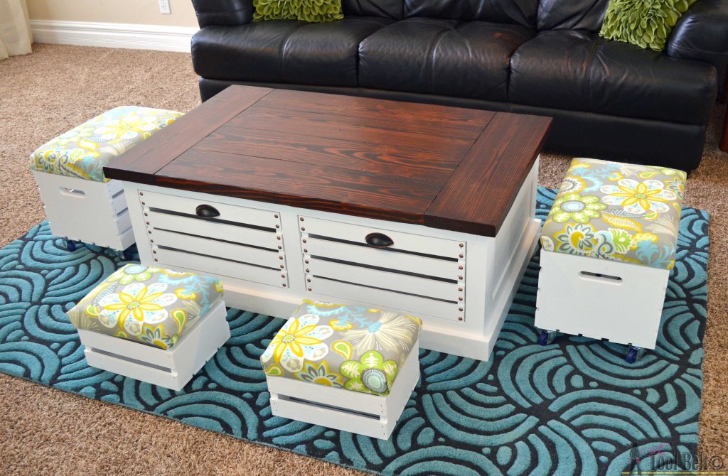 12 Amazing Wooden Crates Furniture Design Ideas