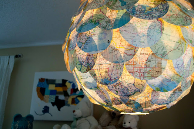 12 DIY Ideas for Decorating with Maps