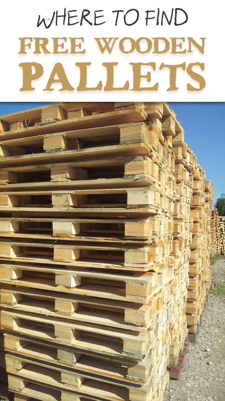 Where to Find Free Wooden Pallets