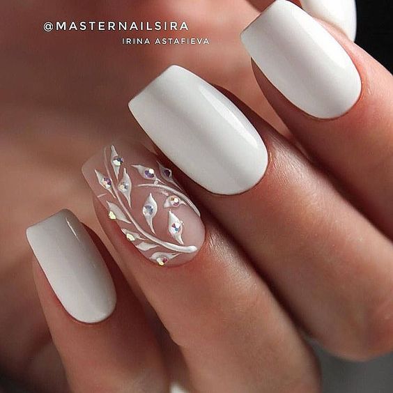 50 Best Wedding Nail Art Design Ideas