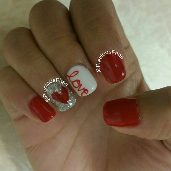 80 Gorgeous Valentine's Nails Designs