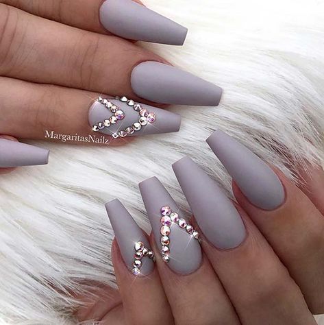 56 Stylish Acrylic Coffin Nail Designs And Colors For Spring