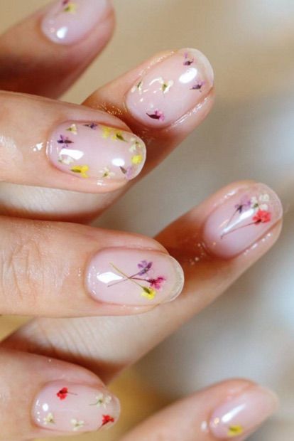 71 Beautiful Spring Nail Arts That You Should Copy