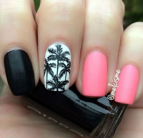 54 Tropical Nail Art Designs For Summer