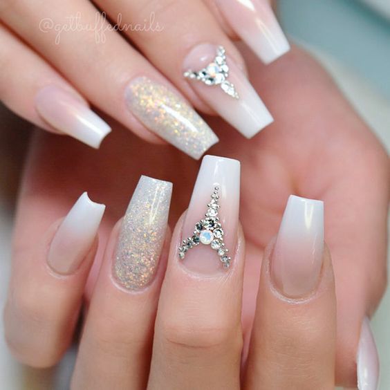 60 Elegant French Fade Nail Art Designs and Ideas