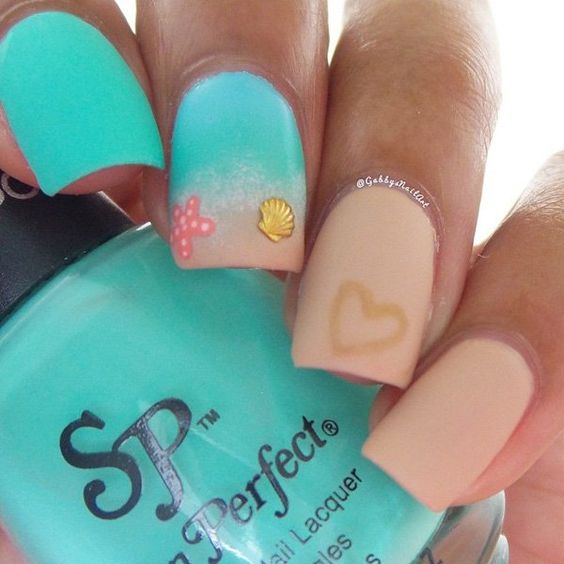 70 Perfect Summer Nails Art Designs and Ideas