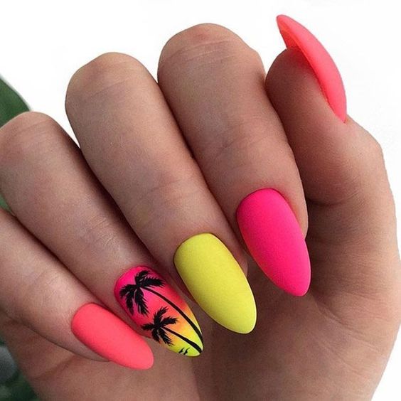 70 Perfect Summer Nails Art Designs and Ideas