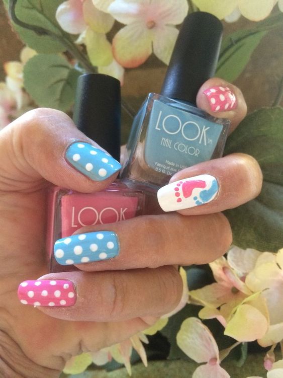 30 Adorable Mother's Day Nail Art Designs