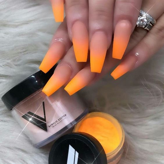 50 Gorgeous Ombre Matte Nail Designs You Will Love