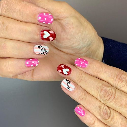 30 Adorable Mother's Day Nail Art Designs