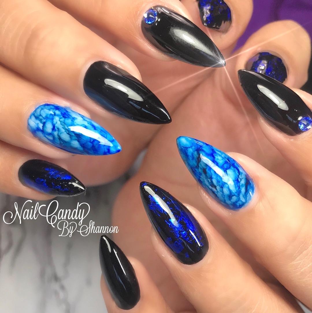 59 Elegant Light Blue Nail Art Designs Ideas
