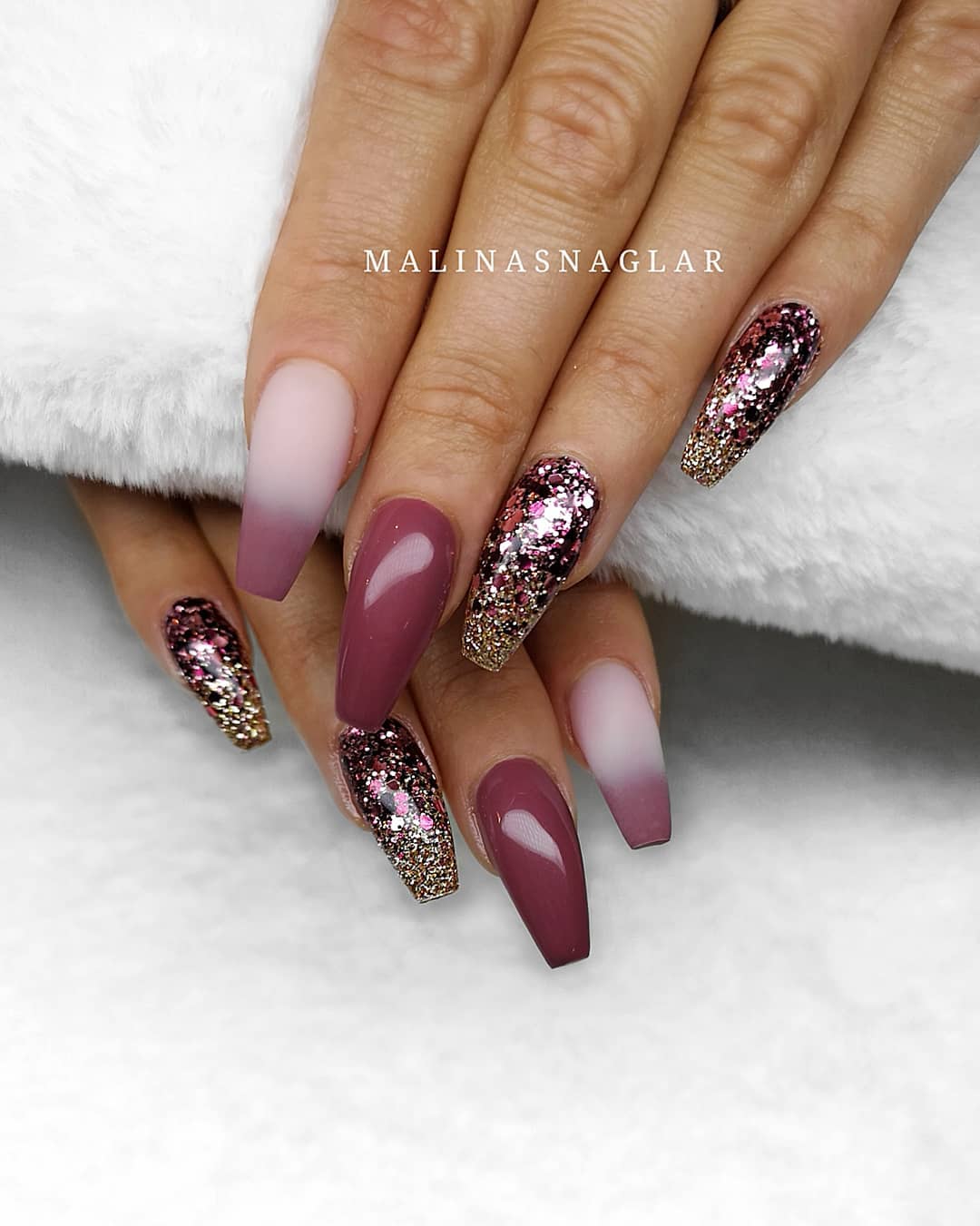 55 Stylish Coffin Nail Designs To Copy Right Now