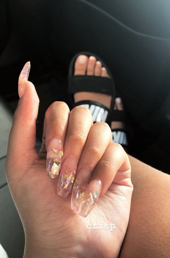 25 Elegant Glass Nail Art Designs You Have To Try