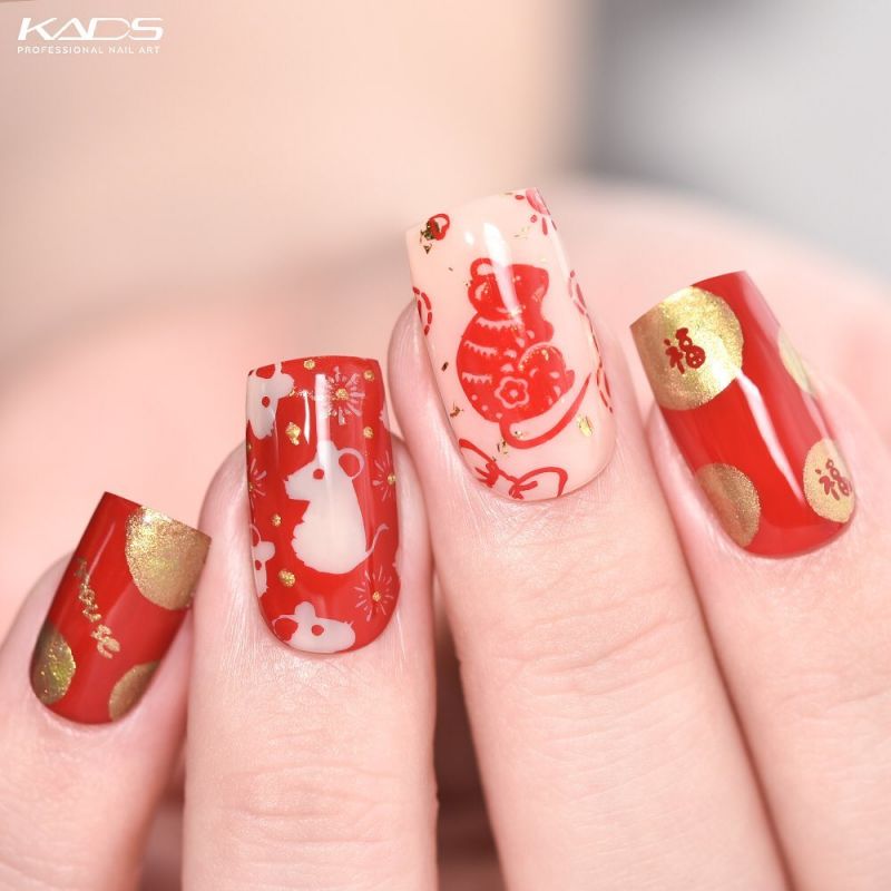51 Cute Rat Nail Art Designs for Chinese New Year 2020