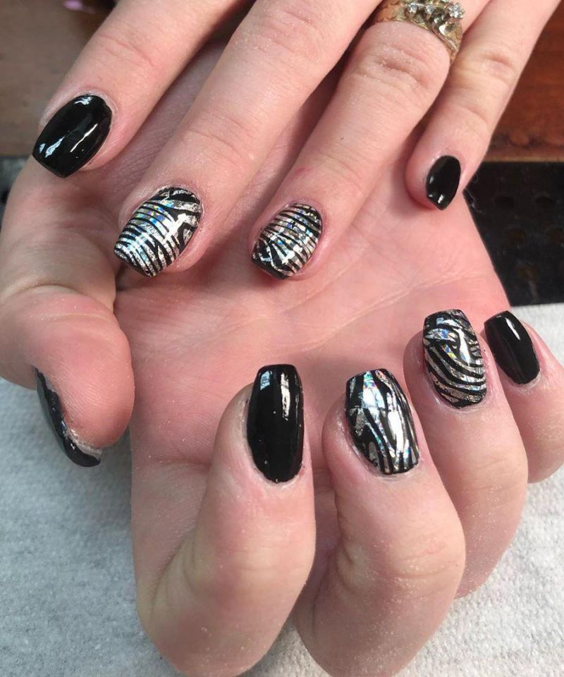 55 Trendy Zebra Print Nail Art Designs You Will Like