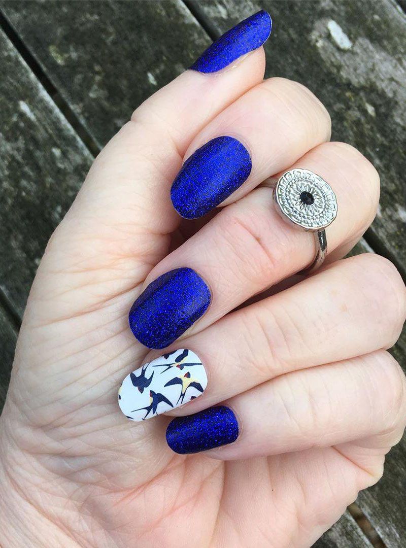55 Pretty Bird Nail Art Designs for Spring You Must Try