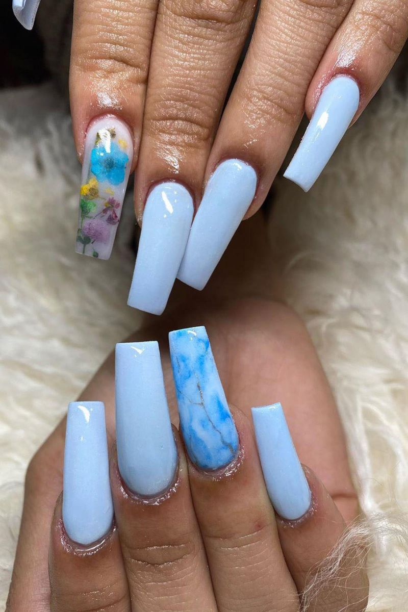 55 Stylish Milk Bath Nails for Spring You Must Try