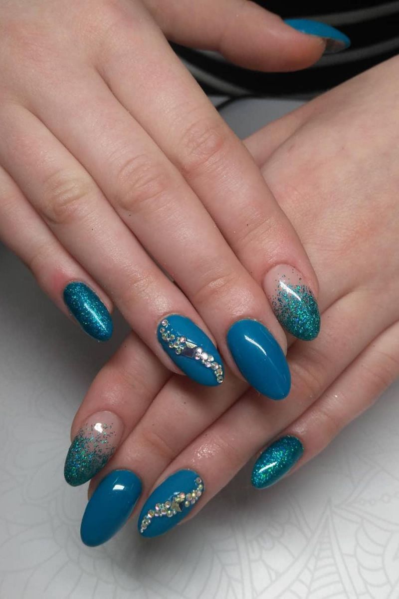 36 Fresh Turquoise Nails for Spring You Will Love