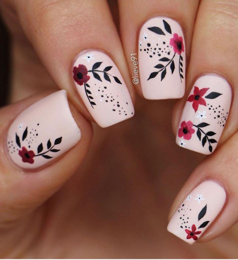 55 Pretty Spring Nail Art Designs You Will Love