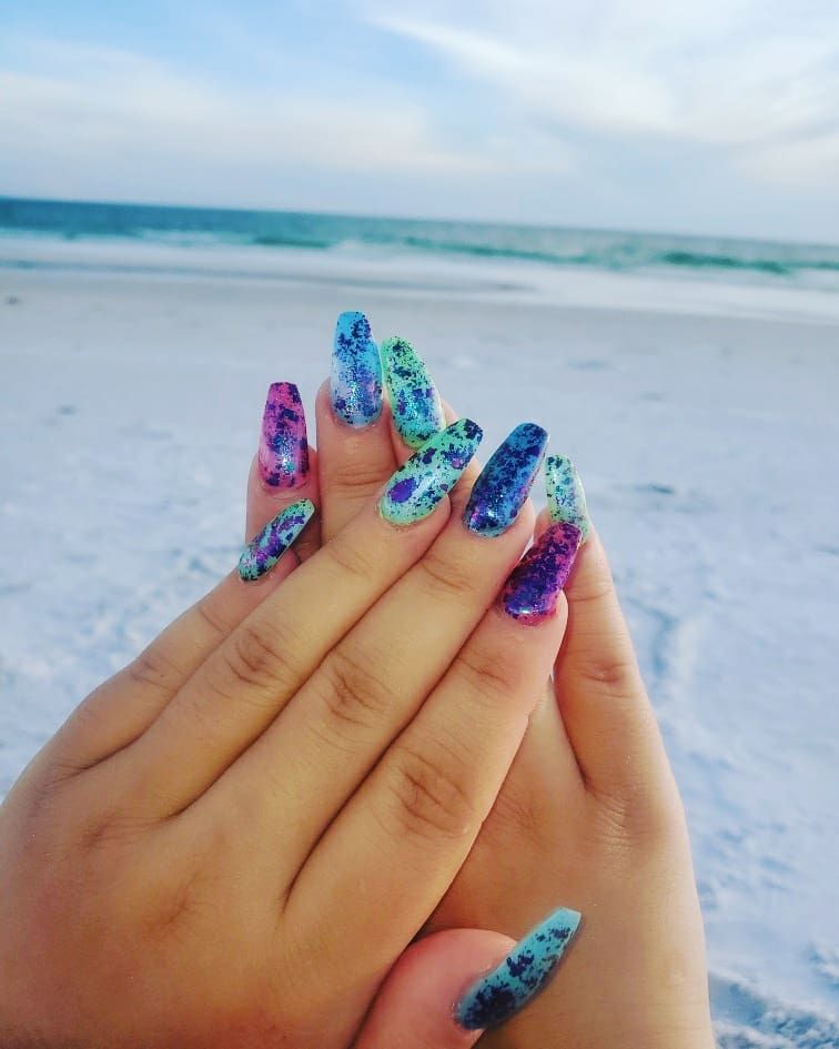30 Trendy Beach Nail Art Designs for Summer